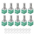 Uxcell Potentiometer With Switch B10k Ohm Variable Resistors Single 10k-10pcs. Fixed Price $15.35.