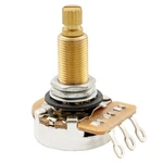 Musiclily Pro A1m Brass Metric Split Long Shaft Audio Taper Guitar Potentiometer. Fixed Price $10.98.