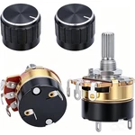 Twtade / 2pcs 50k Ohm Single Linear Taper Potentiometers With On/off. Fixed Price $15.86.