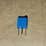 Tiny Bourns 3266w-1-502 5k Ohm 12 Turn Top Adjustable Trimpot Qty-10. Fixed Price $18.00.