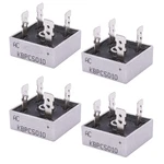 Bridge Rectifier 1000v 50a Kbpc5010 Full Wave Ac-dc Metal Case 4-pack. Fixed Price $15.34.