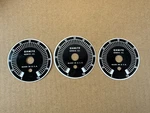3 Nos Vintage Ohmite Dial Plates For Potentiometers Or Switches 0-100. Fixed Price $30.00.