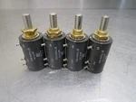 Helipot 7246-r500-l.25 Potentiometer Lot Of 4!. Fixed Price $89.99.