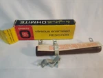 Vintage Ohmite #0591 2,000 Ohms Resistor Vitreous Enameled 50 Watts Nos. Fixed Price $12.49.