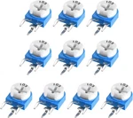 Uxcell Trimmer Potentiometer 10k Ohm Adjustment Horizontal Variable.... Fixed Price $10.63.