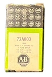 Allen Bradley 72a803 Series 2 Coil K 5 Pole Only New Quick Ship. Fixed Price $245.00.