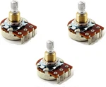 Bourns 250k Short Shaft Audio Potentiometers - Set Of Three (3x). Fixed Price $33.95.