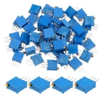 50pcs Trim Multi-turn Potentiometer 500k Ohm 3296w For Adjustable Resistor. Fixed Price $15.86.