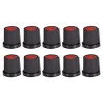 Uxcell 10pcs 6mm Shaft Hole Knob For Speaker Effect Pedal Amplifier Red. Fixed Price $10.98.
