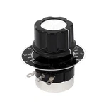 Rv24yn 20s B103 10k Ohm Rotary Taper Carbon Potentiometer Pot W Dial Knob. Fixed Price $9.30.