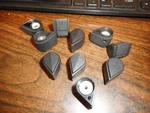 (13 Pc) Ms91528-1k1b, Mil Spec, Pointer Knob Lot Of 13 Nos. Fixed Price $39.00.