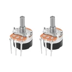 Wh138 500k Ohm Variable Resistors Rotary Single Carbon Film 2pcs. Fixed Price $7.65.