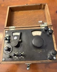 Vintage Leeds And Northrup L&n Potentiometer Indicator Galvanometer Wood Crate. Fixed Price $75.00.
