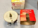 New Nos Ohmite 0455 Rheostat Model K Series A 500 Ohm. Fixed Price $39.95.
