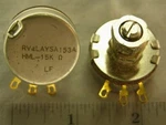 1 Mil-spec Centralab Rv4laysa153a 15k Potentiometer Locking Shaft. Fixed Price $19.99.