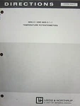 Leeds & Northrup 8694-2 And 8695-2 Temperature Potentiometers 177775 Issue 1. Fixed Price $20.00.