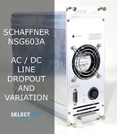Schaffner Nsg603a Ac/dc Line Dropout & Variation Simulator **look** (ref.: G). Fixed Price $1299.00.