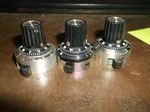 Lot Of 3 Sakae Mb-25b Potentiometer Turn Dials (bin101). Fixed Price $20.00.