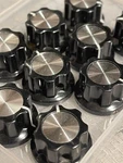 Taiss / 10pcs Silver Tone Top Rotary Knobs For 4 Mm Dia. Shaft, Potentiometer Sw. Fixed Price $15.88.