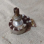 Original 1955 Model 11993 Stackpole Potentiometer Reads 0.556m Split Shaft. Fixed Price $90.00.