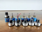 One (1 Ea) Bourns 10k Precision Linear Potentiometer 3540s-001-103 W/knob Tested. Fixed Price $16.45.