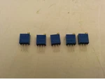 Bourns 3296w-1-203 Trimming Potentiometer 3/8" Sq, 20000 Ohms Res (lot Of 5) Nnb. Fixed Price $19.95.