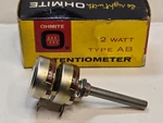 Ohmite 2 Watt Type Ab Potentiometer 1.0-meg No. Ccu-1052 New. Fixed Price $10.00.