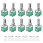 5k Ohm Variable Resistors Rotary Carbon Film Potentiometer 10pcs. Fixed Price $11.38.
