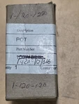 Clarostat 1007256-016 Potentiometers Tsp, 1-120-120. Fixed Price $45.00.