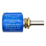 Bourns 103 10,000 Ohms 10 K 10-turn Wirewound Potentiometer 2w 3% 1/4" Shaft. Fixed Price $42.75.