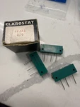 Clarostat Potentiometer 76ja3 200ohms(3pcs). Fixed Price $29.95.