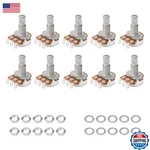 Swhmc A500k Ohm Guitar Potentiometer, 1/4" Split Shaft Volume And Tone Pot With. Fixed Price $20.23.