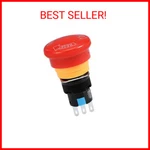 Uxcell 16mm Mounting Hole Latching Emergency Stop Push Button Switch No Nc Red. Fixed Price $14.54.