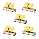 Variable Fader Resistors Mixer 35mm Straight Slide Potentiometer B50k 5pcs.. Fixed Price $12.07.
