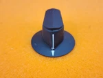 Raytheon Ms91528-1b2b 1-1/2" Control Knob Shirted Black Milspec Radio. Fixed Price $16.96.