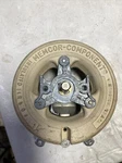Memcor - Component Rheostat Potentiometer 3 Ohm 8.66 8219 Insulated For 600 Volt. Fixed Price $40.38.