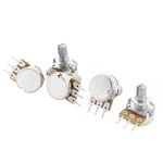 Uxcell Top Adjustment Split Knurled Shaft Potentiometer Pot B50k 50k Silver. Fixed Price $14.99.