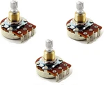 Bourns 250k Short Shaft Audio Potentiometers - Set Of Three (3x) Silver. Fixed Price $27.89.