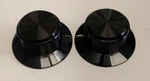 Alcoknob Ksp9008 Control Knob Nos Skirted Anodized Aluminum 1/4" Pot Shaft Japan. Fixed Price $4.95.