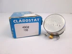 Clarostat 43c2-100 Potentiometer. Fixed Price $15.00.
