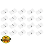 Uxcell Mixer Slider Fader Knobs White Black Mark 4x0.9mm. Fixed Price $20.00.