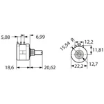Bourns 3590s-6-103l Precision Potentiometer 2w 10k 1pc. Fixed Price $65.65.