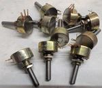 10x Pec Rv2naysg201a 200k Ohm Mil-spec Variable Resistors Potentiometers Nos. Fixed Price $99.99.