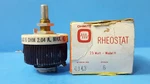 (1 Piece) Potentiometer, 0143, Ohmite, 6 Ohm, 2.04a. Fixed Price $22.00.