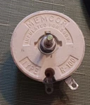 Ohmite Mencor 0434 Special 35 Ohm 1.5-3 Amps 697242-1 Xr175 Xr176 Rheostat. Fixed Price $75.00.