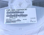 Reel Of 2000 Cvr32a-102sw2c30 Avx 3mm 1kohm Thick Film Trimmer Potentiometer. Fixed Price $257.99.