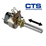 G29522e Cts 10k Linear Taper Panel Mount Potentiometer With Push/pull Switch. Fixed Price $12.00.