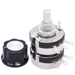 Twtade / Wth118-2w 1m Ohm Dual Gang Potentiometer Carbon Linear Variable Turn.... Fixed Price $10.58.