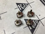 1961 Cts 50k Dual Concentric Potentiometers Pots Electronics Lot. Fixed Price $30.00.