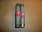 2pc Bussmann Super Lag Fuse Res-50 Renewable 50amp Used. Fixed Price $35.00.